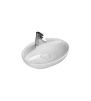 TURKUAZ LAL C 60 TEZGAHÜSTÜ LAVABO (Beyaz)