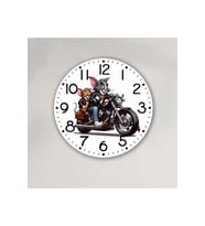 bilge Tasarım Çocuk odası Duvar Saati 30 x 30 CM (Karışık)