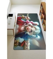 Modern Dijital Baskı Kaymaz Taban Çocuk ve Genç Odası Halısı H0523