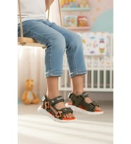 United Colors Of Benetton Haki Cırtlı Erkek Çocuk Spor Sandalet BN-1276 P