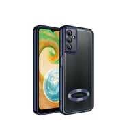 Samsung Galaxy A14 Uyumlu Kılıf Kamera Korumalı Logo Gösteren Zore Omega Kapak