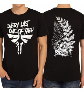 Bant Giyim - Last Of Us Fireflies Siyah Erkek Tişört