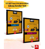 TYT Türkçe AYT Edebiyat Son 5 Yıl Çıkmış Sorular Seti Ders-Ders ve Konu-Konu Sırlanmış 2019-2023