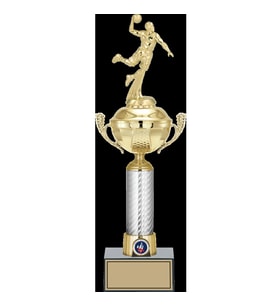 ODAK KUPA - Figürlü Kupalar - Hentbol Figürlü Kupalar FG-058 B - 44 cm