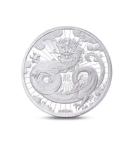 AgaKulche Ejderha Gümüş Sikke Coin