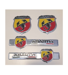 4lü metal görünümlü arma - yapışkanlı set loglu arma etiket