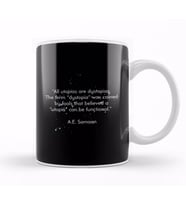 All Utopias Are Dystopias Quote Kupa Bardak Porselen
