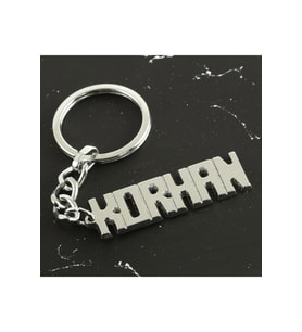 Korhan İsimli Anahtarlık