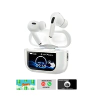 Air Pro 2 Anc Dokunmatik Ekranlı Bluetooth Kulaklık İos Android Tüm Telefonlara Uyumlu Kulaklık Beyaz White