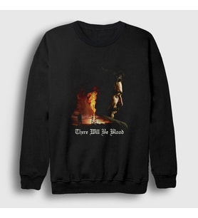 Presmono Unisex Siyah Petrol Film There Will Be Blood Sweatshirt 255300tt