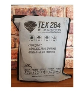XBYC 264 Motosiklet Ve Bisiklet Brandası Su geçirmez Kalın Kumaş XL Beden