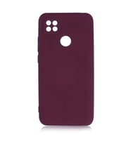 Xiaomi Redmi 9C Kılıf Orj Lansman Serisi Pürüzsüz Esnek Kadife İç Kısım (Koyu Mor)