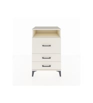 Hyperion Komodin Tek Raflı 3 Çekmeceli 60x44x96 Aytaşı-Aytaşı