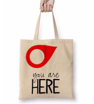 You Are Here Bez Çanta Uzun Saplı