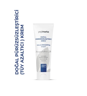 YEŞİLMARKA DOĞAL PÜRÜZSÜZLEŞTİRİCİ TÜY AZALTICI KREM 50 ML