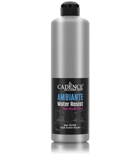 AMBIENTE SUYA DAY. MET. AKR. BOYA AWM-06 GÜMÜŞ 500ML + KATALİZÖR 20GR