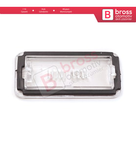 Fiat 500 500C Linea için Arka Plaka Lamba Camı 51800482