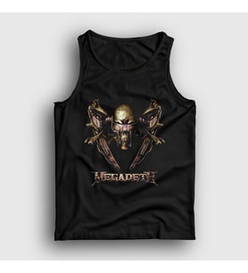 Presmono Unisex Siyah Iron Megadeth Atlet 65661tt