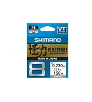 Shimano  Kairiki 8 150M 0.10Mm 6.5Kg Steel Gray (Çok Renkli)