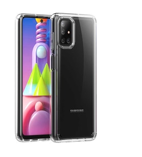 Samsung Galaxy M51 Uyumlu Kılıf Zore Coss Kapak (Renksiz)