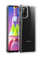Samsung Galaxy M51 Uyumlu Kılıf Zore Coss Kapak (Renksiz)