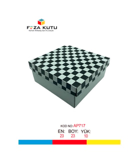 23x23x10 Hediyelik Kutu Kraft Kutu Karton Kutu YIlbaşı Kutusu Pasta Kutusu Kargo Kutusu (10 ADET)