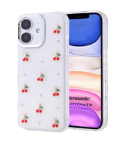 Microsonic Apple iPhone 11 Kılıf PrettyCharm Cherry (Kırmızı)