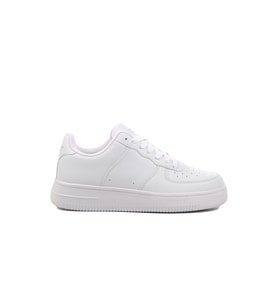 Beyaz Bağcıklı Unisex Spor Ayakkabı 042 G
