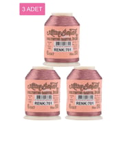 3 Adet Altınbaşak Oya ve Dantel İpi 20 gr - Royaleks - No: 701