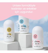Alüminyum ve Alkol İçermeyen Leke Yapmayan Hassas Cilt Uyumlu Doğal ve Organik İçerikli 3'lü Roll-On Deodorant Seti (Beyaz)