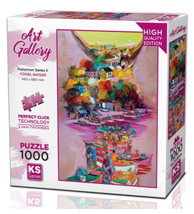 KS Games 1000 Parça Balıkçılar Serisi II Puzzle