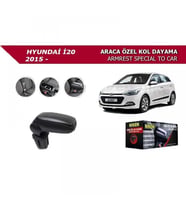 Hyundai İ20 Uyumlu -2015 Araca Özel Kol Dayama Siyah Niken Parça