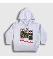 Presmono Unisex Çocuk Beyaz Cover Film The Good The Bad And The Ugly Kapüşonlu Sweatshirt 252400tt