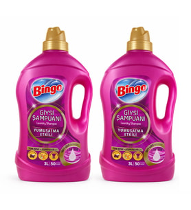 Bingo Giysi Sampuanı Yumusatma Etkili 3 lt x 2 Adet