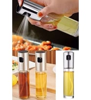 Sprey Cam Şişe Zeytinyağı Sirke Yağ Püskürtücü Yağdanlık 100 ml
