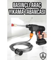 Yeni Nesil Araç Yıkama Şarjlı Tabancası Basınçlı Su Hazneli