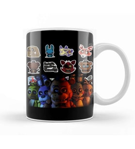 Fnaf Back Together Sad Crying Child Game 01 Kupa Bardak Porselen