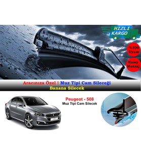 Peugeot 508 Muz Silecek Takımı 2011-2017