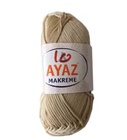 Angel Çanta Aksesuar 100 Gram Polyester Makrome No:10 Bej