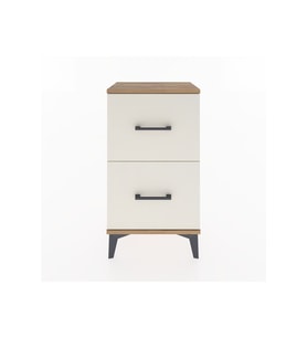 Arges Komodin 2 Çekmeceli 44x30x80 Çam-Aytaşı