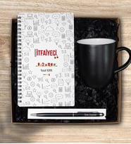 İtfaiyeci Defter - Kupa - Kalem Seti (Model 1)