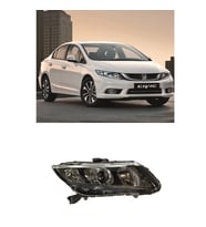 Honda Cıvıc Fb7 Sağ Far Lambası XENONLU MOTORLU 2012-2015