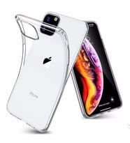 Apple iPhone 11 Pro Max Kılıf Şeffaf Silikon Hibrit Case (Renksiz)