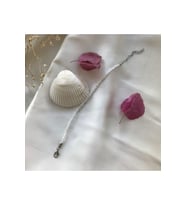 Beyaz Kum Boncuk Bileklik beyaz 18 cm (Çok Renkli)