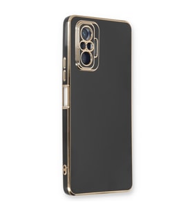 Microsonic Xiaomi Redmi Note 10 Pro Max Kılıf Olive Plated Siyah