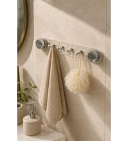 Büyük Boy Yapışkanlı Banyo Askılığı Şeffaf 39 Cm