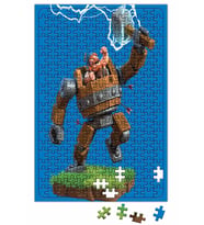 Clash of Clans Maquina de Batalha Puzzle 240 Parça Yapboz