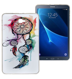 Samsung Galaxy Tab T580 Baskılı Silikon Kılıf BK-29