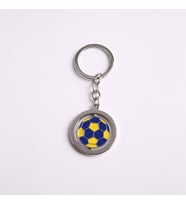 FUTBOL TOPU TEMALI ANAHTARLIK-(SARI-LACİVERT) ANAH361-6