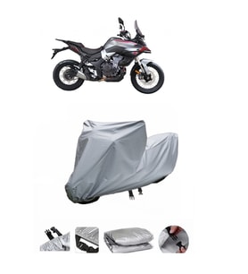 Voge 500 DSX  Gri Motosiklet Brandası ARKA ÇANTA UYUMLU DEĞİLDİR